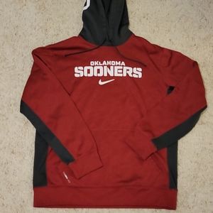 Medium, Oklahoma Sooners, Nike Therma-fit hoodie